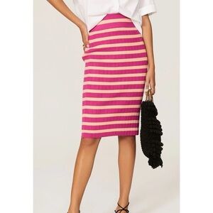 Club Monaco Ribbed Tube Skirt